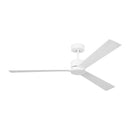 60" Ceiling Fan<br /><span style="color:#4AB0CE;">Entrega: 4-10 dias en USA</span><br /><span style="color:#4AB0CE;font-size:60%;">PREGUNTE POR ENTREGA EN PANAMA</span><br />Collection: Rozzen Smart 60<br />Finish: Matte White