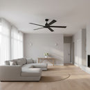 Visual Comfort Fan - 5ASPCR70MBK - 70" Ceiling Fan - Aspen Coastal 70 - Midnight Black