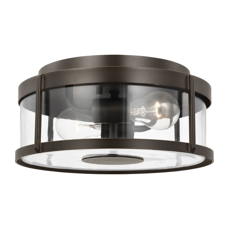Flush Mount<br /><span style="color:#4AB0CE;">Entrega: 9-10 semanas en USA</span><br /><span style="color:#4AB0CE;font-size:60%;">PREGUNTE POR ENTREGA EN PANAMA</span><br />Collection: Luning<br />Finish: Antique Bronze