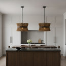 Visual Comfort Studio - DJP1052MBK - Two Light Pendant - Thurlo - Midnight Black