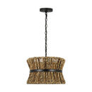 Two Light Pendant<br /><span style="color:#4AB0CE;">Entrega: 4-10 dias en USA</span><br /><span style="color:#4AB0CE;font-size:60%;">PREGUNTE POR ENTREGA EN PANAMA</span><br />Collection: Thurlo<br />Finish: Midnight Black