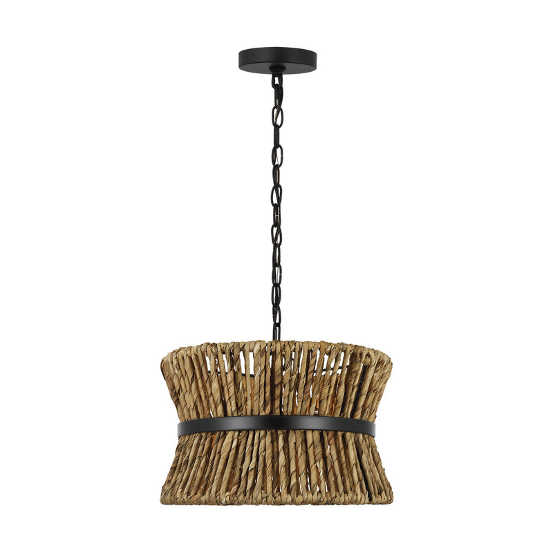 Visual Comfort Studio - DJP1052MBK - Two Light Pendant - Thurlo - Midnight Black