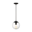 One Light Pendant<br /><span style="color:#4AB0CE;">Entrega: 4-10 dias en USA</span><br /><span style="color:#4AB0CE;font-size:60%;">PREGUNTE POR ENTREGA EN PANAMA</span><br />Collection: Leo - Hanging Globe<br />Finish: Midnight Black