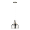 Visual Comfort Studio - 6524201EN3-962 - One Light Pendant - Rockland - Brushed Nickel