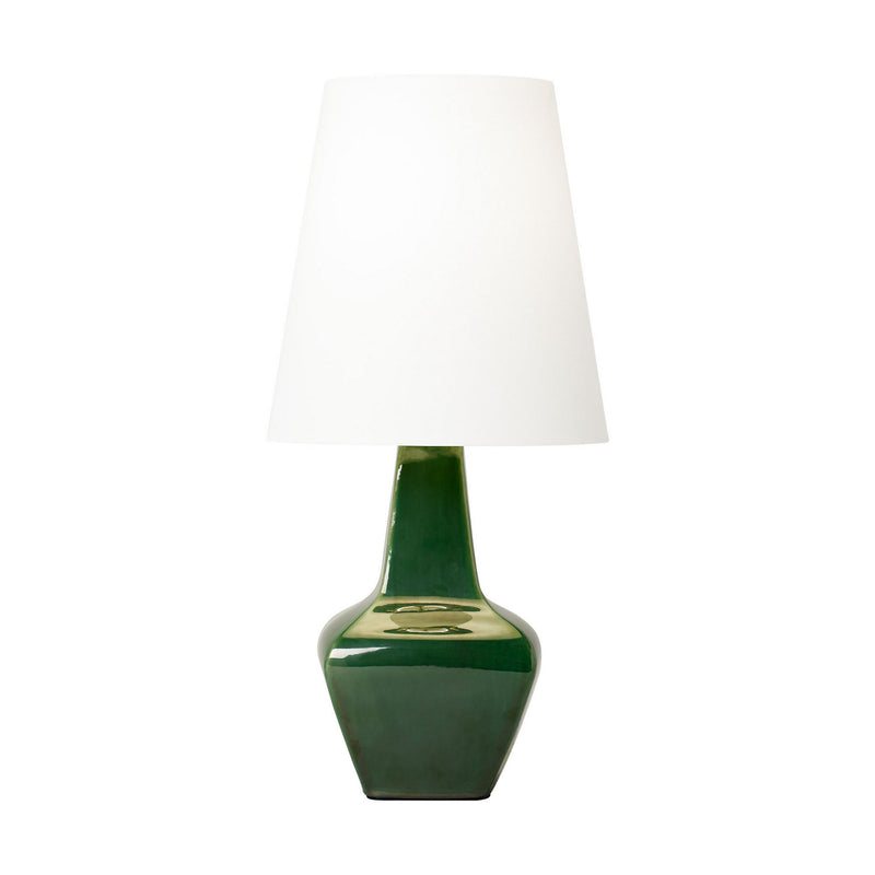 One Light Table Lamp<br /><span style="color:#4AB0CE;">Entrega: 13-14 semanas en USA</span><br /><span style="color:#4AB0CE;font-size:60%;">PREGUNTE POR ENTREGA EN PANAMA</span><br />Collection: Diogo<br />Finish: Green