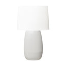 One Light Table Lamp<br /><span style="color:#4AB0CE;">Entrega: 4-10 dias en USA</span><br /><span style="color:#4AB0CE;font-size:60%;">PREGUNTE POR ENTREGA EN PANAMA</span><br />Collection: Roma<br />Finish: White Crackle