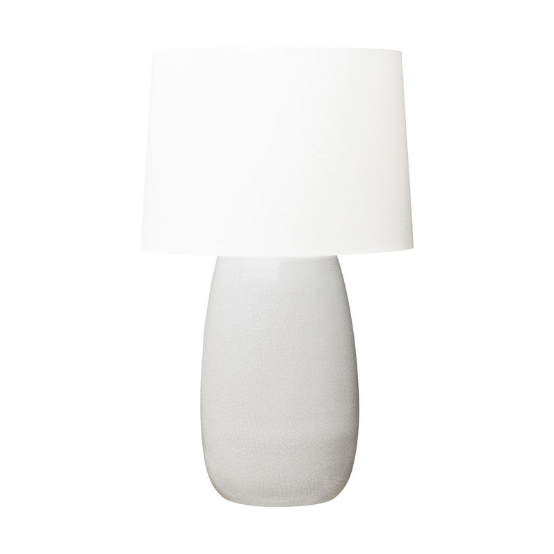 One Light Table Lamp<br /><span style="color:#4AB0CE;">Entrega: 4-10 dias en USA</span><br /><span style="color:#4AB0CE;font-size:60%;">PREGUNTE POR ENTREGA EN PANAMA</span><br />Collection: Roma<br />Finish: White Crackle