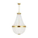 Visual Comfort Studio - CC14812BBS - 12 Light Chandelier - Summerhill - Burnished Brass
