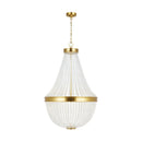 Visual Comfort Studio - CC14812BBS - 12 Light Chandelier - Summerhill - Burnished Brass