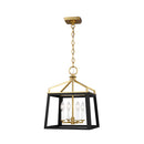 Visual Comfort Studio - CC1564MBKBBS - Four Light Lantern - Carlow - Midnight Black