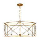 Four Light Chandelier<br /><span style="color:#4AB0CE;">Entrega: 4-10 dias en USA</span><br /><span style="color:#4AB0CE;font-size:60%;">PREGUNTE POR ENTREGA EN PANAMA</span><br />Collection: Beatrix<br />Finish: Antique Gild