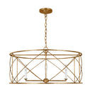 Four Light Chandelier<br /><span style="color:#4AB0CE;">Entrega: 4-10 dias en USA</span><br /><span style="color:#4AB0CE;font-size:60%;">PREGUNTE POR ENTREGA EN PANAMA</span><br />Collection: Beatrix<br />Finish: Antique Gild