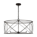 Four Light Chandelier<br /><span style="color:#4AB0CE;">Entrega: 4-10 dias en USA</span><br /><span style="color:#4AB0CE;font-size:60%;">PREGUNTE POR ENTREGA EN PANAMA</span><br />Collection: Beatrix<br />Finish: Aged Iron
