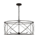 Four Light Chandelier<br /><span style="color:#4AB0CE;">Entrega: 4-10 dias en USA</span><br /><span style="color:#4AB0CE;font-size:60%;">PREGUNTE POR ENTREGA EN PANAMA</span><br />Collection: Beatrix<br />Finish: Aged Iron