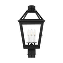 Visual Comfort Studio - CO1413TXB - Three Light Post Mount - Hyannis - Textured Black