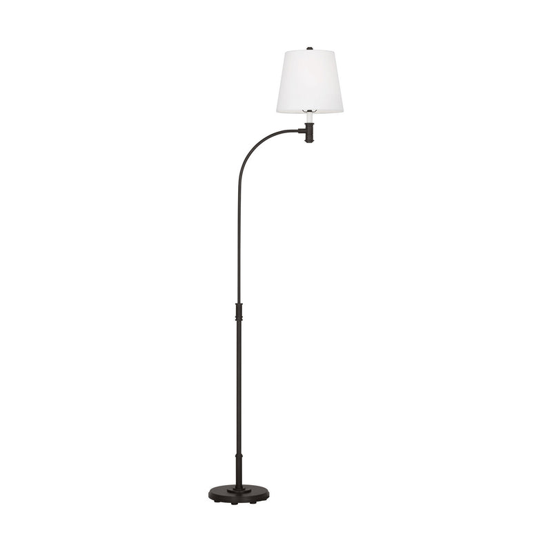 One Light Floor Lamp<br /><span style="color:#4AB0CE;">Entrega: 4-10 dias en USA</span><br /><span style="color:#4AB0CE;font-size:60%;">PREGUNTE POR ENTREGA EN PANAMA</span><br />Collection: Belmont<br />Finish: Aged Iron