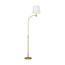 One Light Floor Lamp<br /><span style="color:#4AB0CE;">Entrega: 4-10 dias en USA</span><br /><span style="color:#4AB0CE;font-size:60%;">PREGUNTE POR ENTREGA EN PANAMA</span><br />Collection: Belmont<br />Finish: Burnished Brass