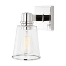 One Light Bath Vanity<br /><span style="color:#4AB0CE;">Entrega: 4-10 dias en USA</span><br /><span style="color:#4AB0CE;font-size:60%;">PREGUNTE POR ENTREGA EN PANAMA</span><br />Collection: Alessa<br />Finish: Polished Nickel