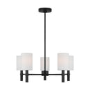 Five Light Chandelier<br /><span style="color:#4AB0CE;">Entrega: 4-10 dias en USA</span><br /><span style="color:#4AB0CE;font-size:60%;">PREGUNTE POR ENTREGA EN PANAMA</span><br />Collection: Manor<br />Finish: Midnight Black