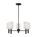 Five Light Chandelier<br /><span style="color:#4AB0CE;">Entrega: 4-10 dias en USA</span><br /><span style="color:#4AB0CE;font-size:60%;">PREGUNTE POR ENTREGA EN PANAMA</span><br />Collection: Manor<br />Finish: Midnight Black