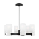 Six Light Chandelier<br /><span style="color:#4AB0CE;">Entrega: 4-10 dias en USA</span><br /><span style="color:#4AB0CE;font-size:60%;">PREGUNTE POR ENTREGA EN PANAMA</span><br />Collection: Rhode<br />Finish: Midnight Black