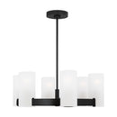 Six Light Chandelier<br /><span style="color:#4AB0CE;">Entrega: 4-10 dias en USA</span><br /><span style="color:#4AB0CE;font-size:60%;">PREGUNTE POR ENTREGA EN PANAMA</span><br />Collection: Rhode<br />Finish: Midnight Black