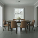 Visual Comfort Studio - DJC1225BS - Five Light Chandelier - Lochdale - Brushed Nickel