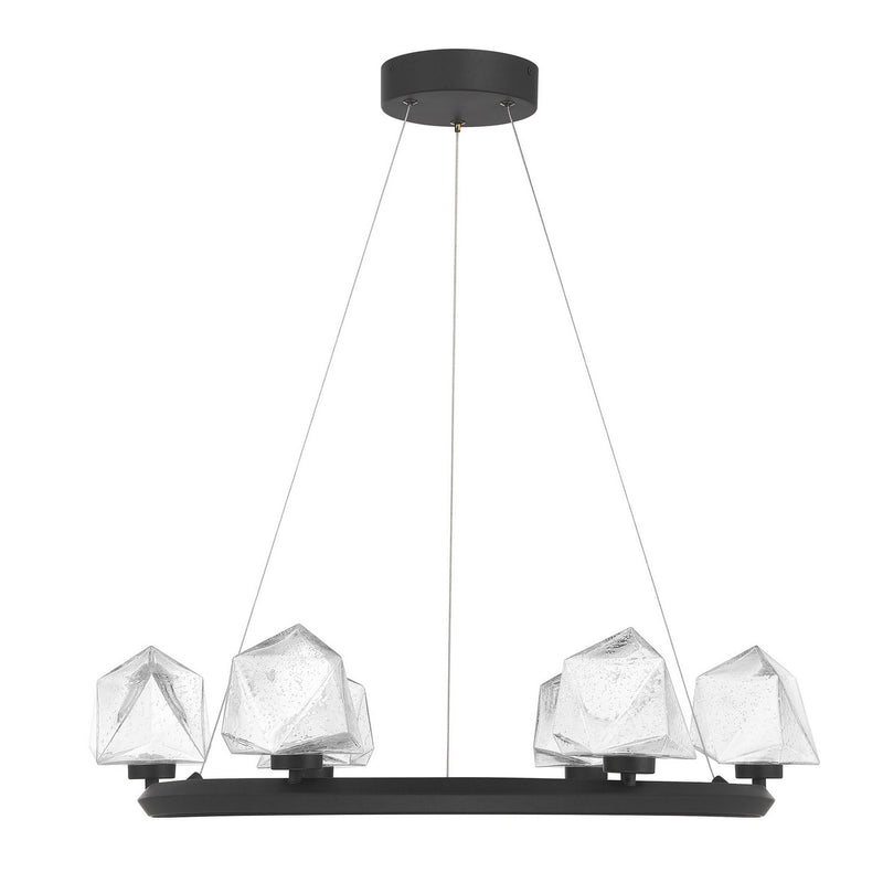 LED Chandelier<br /><span style="color:#4AB0CE;">Entrega: 2-3 semanas en USA</span><br /><span style="color:#4AB0CE;font-size:60%;">PREGUNTE POR ENTREGA EN PANAMA</span><br />Collection: Castello<br />Finish: Matte Black