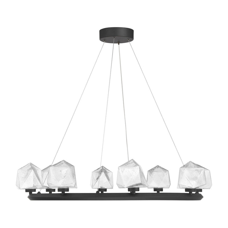 LED Chandelier<br /><span style="color:#4AB0CE;">Entrega: 2-3 semanas en USA</span><br /><span style="color:#4AB0CE;font-size:60%;">PREGUNTE POR ENTREGA EN PANAMA</span><br />Collection: Castello<br />Finish: Matte Black