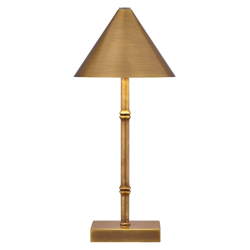 LED Table Lamp<br /><span style="color:#4AB0CE;">Entrega: 7-8 semanas en USA</span><br /><span style="color:#4AB0CE;font-size:60%;">PREGUNTE POR ENTREGA EN PANAMA</span><br />Collection: Mae<br />Finish: Brass Bamboo