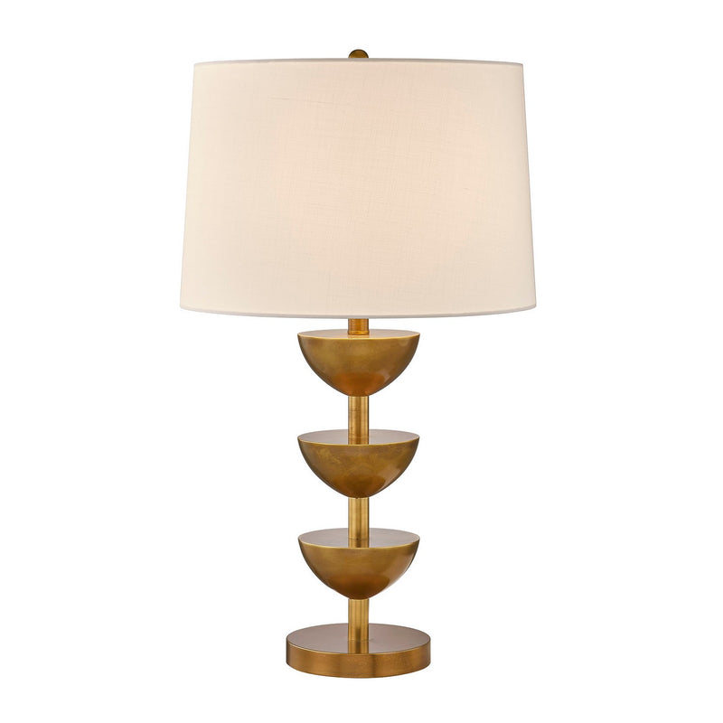 One Light Table Lamp<br /><span style="color:#4AB0CE;">Entrega: 7-8 semanas en USA</span><br /><span style="color:#4AB0CE;font-size:60%;">PREGUNTE POR ENTREGA EN PANAMA</span><br />Collection: Parson<br />Finish: Brass