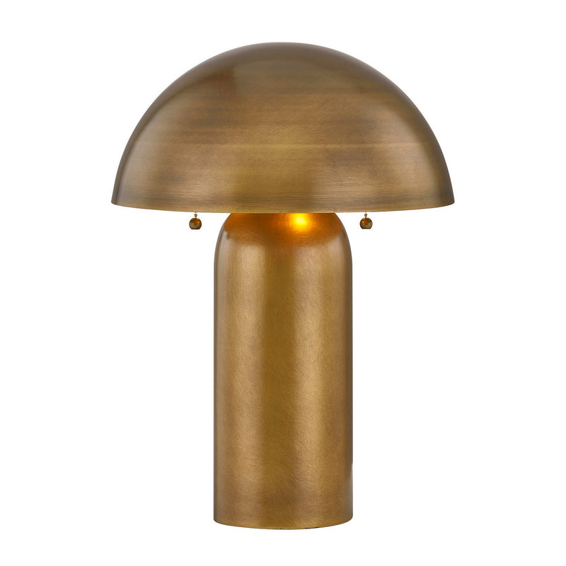 One Light Table Lamp<br /><span style="color:#4AB0CE;">Entrega: 2-3 semanas en USA</span><br /><span style="color:#4AB0CE;font-size:60%;">PREGUNTE POR ENTREGA EN PANAMA</span><br />Collection: McKey<br />Finish: Brass