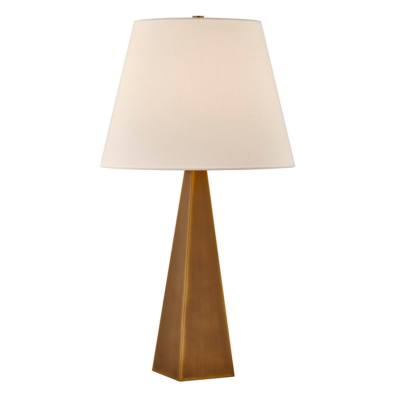 One Light Table Lamp<br /><span style="color:#4AB0CE;">Entrega: 7-8 semanas en USA</span><br /><span style="color:#4AB0CE;font-size:60%;">PREGUNTE POR ENTREGA EN PANAMA</span><br />Collection: Dunham<br />Finish: Brass