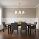 Visual Comfort Studio - DJC1255BS - Five Light Chandelier - Elsay - Brushed Nickel