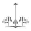 Five Light Chandelier<br /><span style="color:#4AB0CE;">Entrega: 4-10 dias en USA</span><br /><span style="color:#4AB0CE;font-size:60%;">PREGUNTE POR ENTREGA EN PANAMA</span><br />Collection: Ender<br />Finish: Brushed Nickel