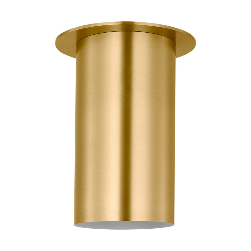 One Light Flush Mount<br /><span style="color:#4AB0CE;">Entrega: 4-5 semanas en USA</span><br /><span style="color:#4AB0CE;font-size:60%;">PREGUNTE POR ENTREGA EN PANAMA</span><br />Collection: Archer<br />Finish: Satin Brass