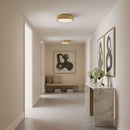 Visual Comfort Studio - DJF1063SB - Three Light Flush Mount - Dartmore - Satin Brass