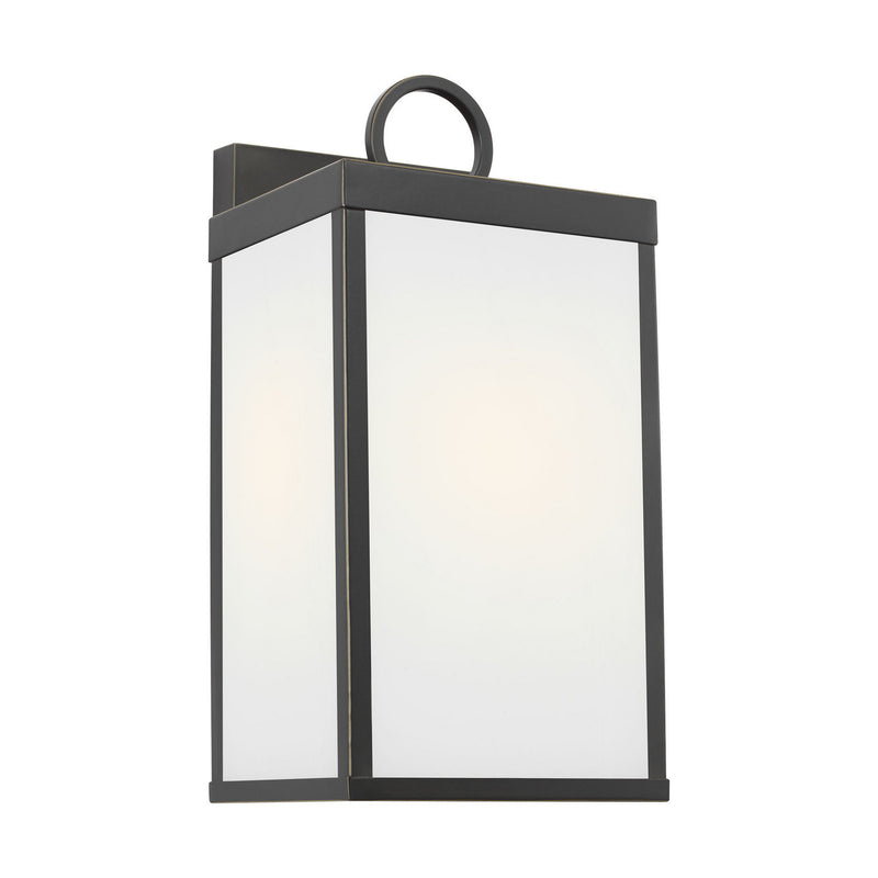 One Light Wall Lantern<br /><span style="color:#4AB0CE;">Entrega: 4-10 dias en USA</span><br /><span style="color:#4AB0CE;font-size:60%;">PREGUNTE POR ENTREGA EN PANAMA</span><br />Collection: Howell<br />Finish: Antique Bronze
