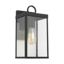 One Light Wall Lantern<br /><span style="color:#4AB0CE;">Entrega: 4-10 dias en USA</span><br /><span style="color:#4AB0CE;font-size:60%;">PREGUNTE POR ENTREGA EN PANAMA</span><br />Collection: Howell<br />Finish: Textured Black
