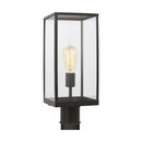 One Light Post Lantern<br /><span style="color:#4AB0CE;">Entrega: 4-10 dias en USA</span><br /><span style="color:#4AB0CE;font-size:60%;">PREGUNTE POR ENTREGA EN PANAMA</span><br />Collection: Howell<br />Finish: Antique Bronze