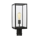 One Light Post Lantern<br /><span style="color:#4AB0CE;">Entrega: 4-10 dias en USA</span><br /><span style="color:#4AB0CE;font-size:60%;">PREGUNTE POR ENTREGA EN PANAMA</span><br />Collection: Howell<br />Finish: Textured Black