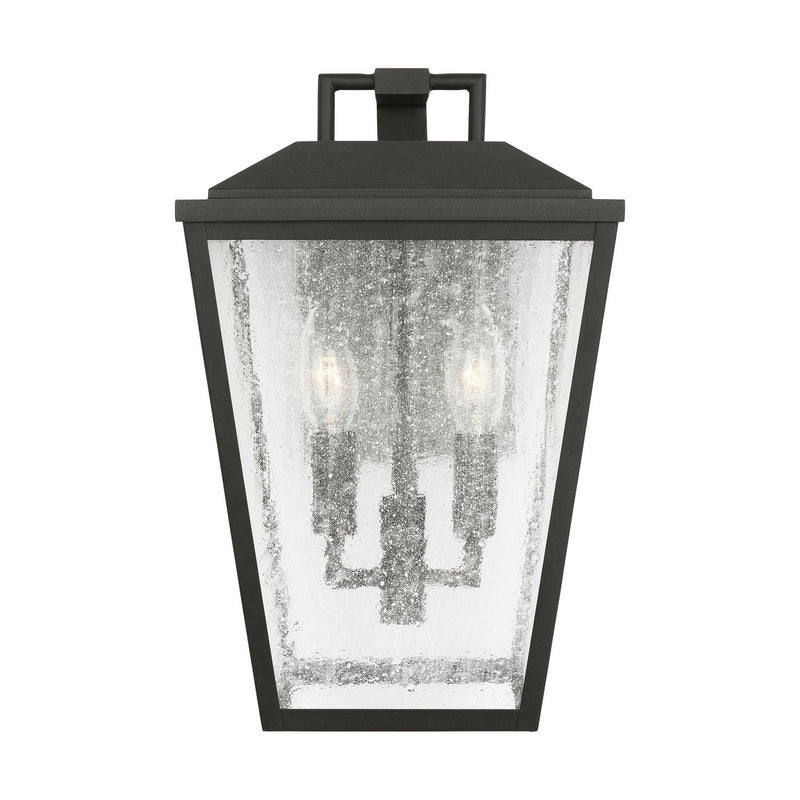 Two Light Wall Lantern<br /><span style="color:#4AB0CE;">Entrega: 4-10 dias en USA</span><br /><span style="color:#4AB0CE;font-size:60%;">PREGUNTE POR ENTREGA EN PANAMA</span><br />Collection: Kennewick<br />Finish: Textured Black