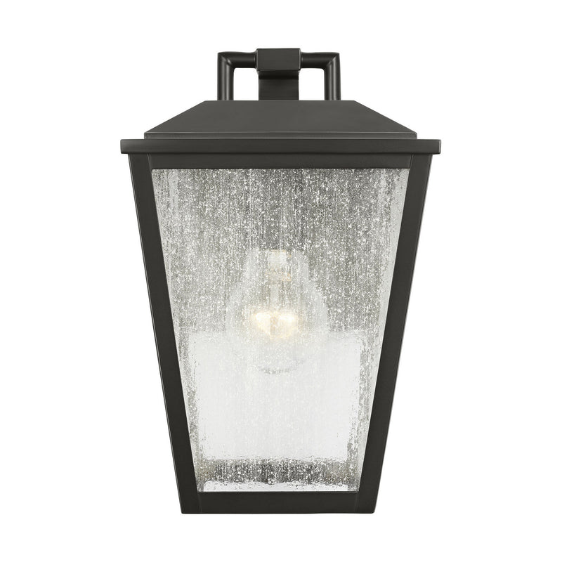 One Light Wall Lantern<br /><span style="color:#4AB0CE;">Entrega: 4-10 dias en USA</span><br /><span style="color:#4AB0CE;font-size:60%;">PREGUNTE POR ENTREGA EN PANAMA</span><br />Collection: Kennewick<br />Finish: Antique Bronze