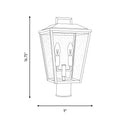 Visual Comfort Studio - DJO1092ANBZ - Two Light Post Mount - Kennewick - Antique Bronze