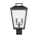 Two Light Post Mount<br /><span style="color:#4AB0CE;">Entrega: 7-8 semanas en USA</span><br /><span style="color:#4AB0CE;font-size:60%;">PREGUNTE POR ENTREGA EN PANAMA</span><br />Collection: Kennewick<br />Finish: Textured Black