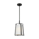 One Light Pendant<br /><span style="color:#4AB0CE;">Entrega: 4-10 dias en USA</span><br /><span style="color:#4AB0CE;font-size:60%;">PREGUNTE POR ENTREGA EN PANAMA</span><br />Collection: Cortes<br />Finish: Midnight Black