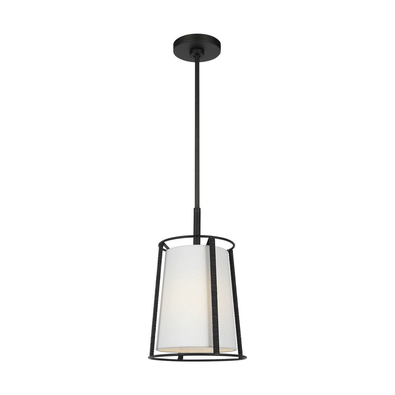 One Light Pendant<br /><span style="color:#4AB0CE;">Entrega: 4-10 dias en USA</span><br /><span style="color:#4AB0CE;font-size:60%;">PREGUNTE POR ENTREGA EN PANAMA</span><br />Collection: Cortes<br />Finish: Midnight Black