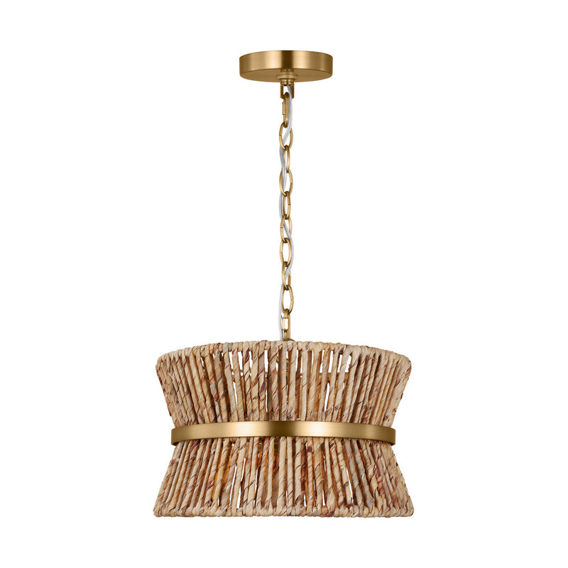 Two Light Pendant<br /><span style="color:#4AB0CE;">Entrega: 4-10 dias en USA</span><br /><span style="color:#4AB0CE;font-size:60%;">PREGUNTE POR ENTREGA EN PANAMA</span><br />Collection: Thurlo<br />Finish: Satin Brass