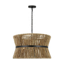Three Light Pendant<br /><span style="color:#4AB0CE;">Entrega: 4-10 dias en USA</span><br /><span style="color:#4AB0CE;font-size:60%;">PREGUNTE POR ENTREGA EN PANAMA</span><br />Collection: Thurlo<br />Finish: Midnight Black