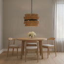 Visual Comfort Studio - DJP1074MBK - Four Light Pendant - Thurlo - Midnight Black